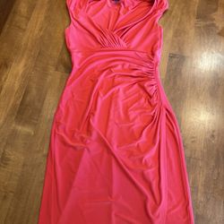 Woman’s Lauren by Ralph Lauren, Little red dress shipping available