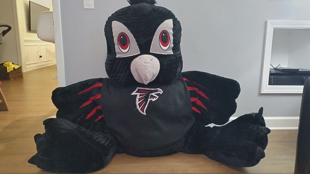 Freddie the Falcon stuffed animal