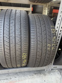 22” tires continental 285/40/22 with free installation $150 both