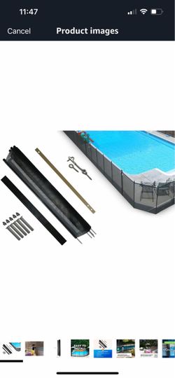 Pool Fence DIY by Life Saver Fencing Section Kit, 4 x 12-Feet, Black