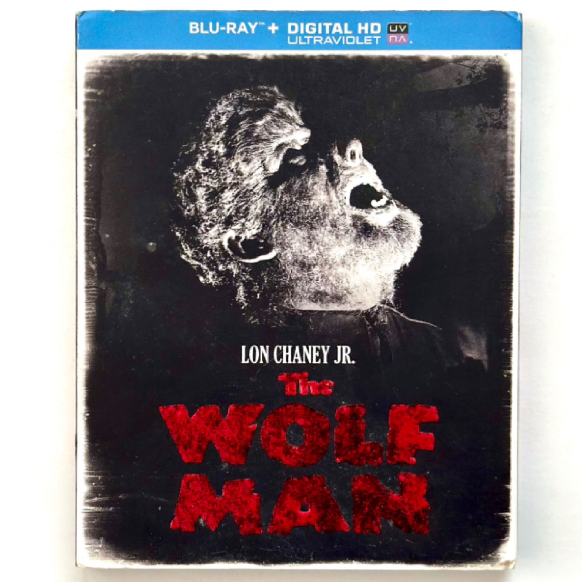 Universal Monsters The Wolf Man (Lon Chaney JR) BluRay Slipcover Bonus Features