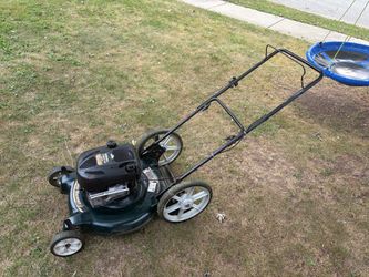 Big wheel 22” 6.25hp Briggs mower runs great