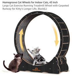 Homegroove Cat Wheels for Indoor Cats, 46 Inch