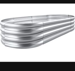 In box Galvanized Steel Raised Garden Bed