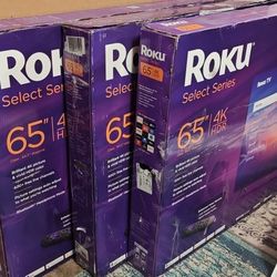 TV ROKU 65" SELECT SERIES SMART 4K HDR
