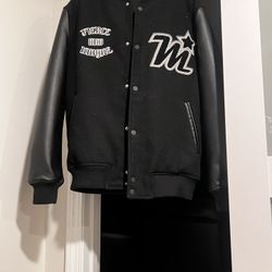 Black Varsity Jacket  