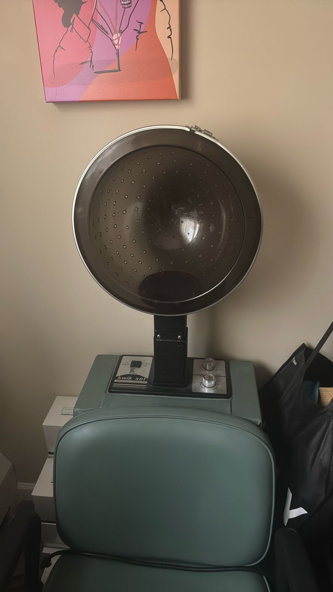 Hair dryer Chair