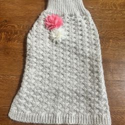Nice Warm Winter Dog Sweater Large Or XLarge 20” Long