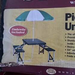 Stansport Folding Camping Table With Chairs