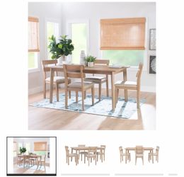 Linon Devin Dining Table and 4 Chairs Set