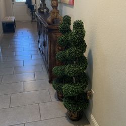 Artificial Twirling House Plants decor