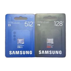 Brand New Samsung microSD Lot T7 512GB + T9 128GB