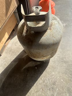 Propane tank empty