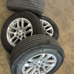 Chevrolet 18” Aluminum Wheels & Tires