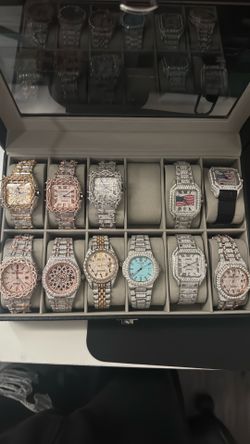 Moissanite watch vvs1