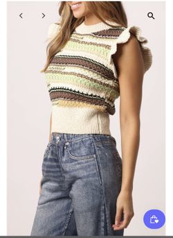 Brand New Crochet Top Size Small