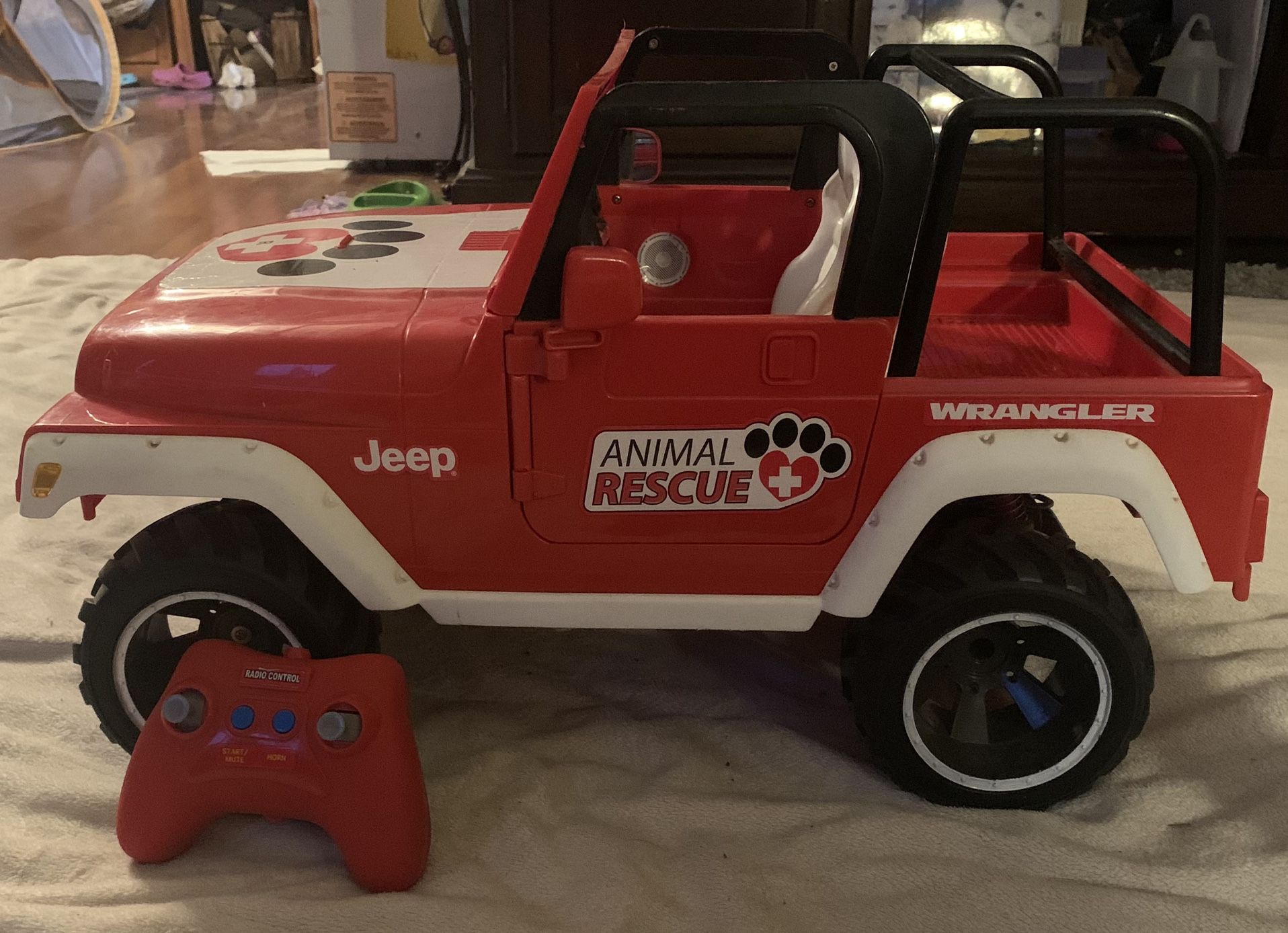 My Life Animal Rescue RC Jeep Wrangler Compatible with American girl dolls