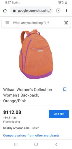 wilson women backpack