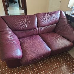 2-seater - Real Leather 