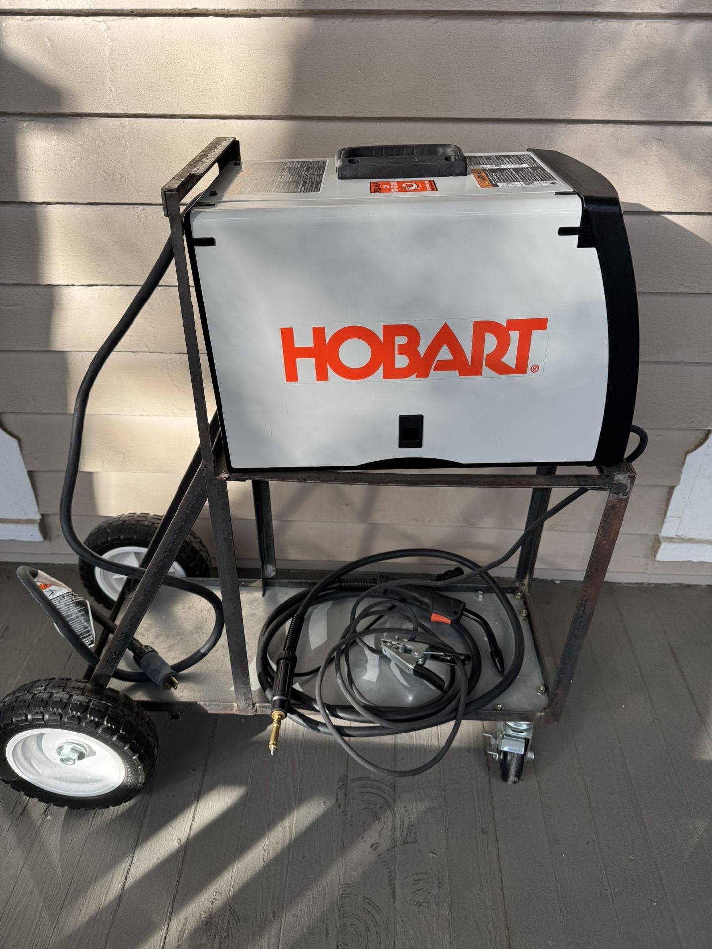 Hobart Handler 210MVP Welder, Cart, Accessories 