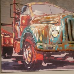 Man CAVE Canvas/Metal Picture