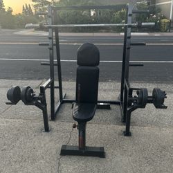 Squat Rack & Accessories 