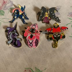Pokémon Enamel Pins