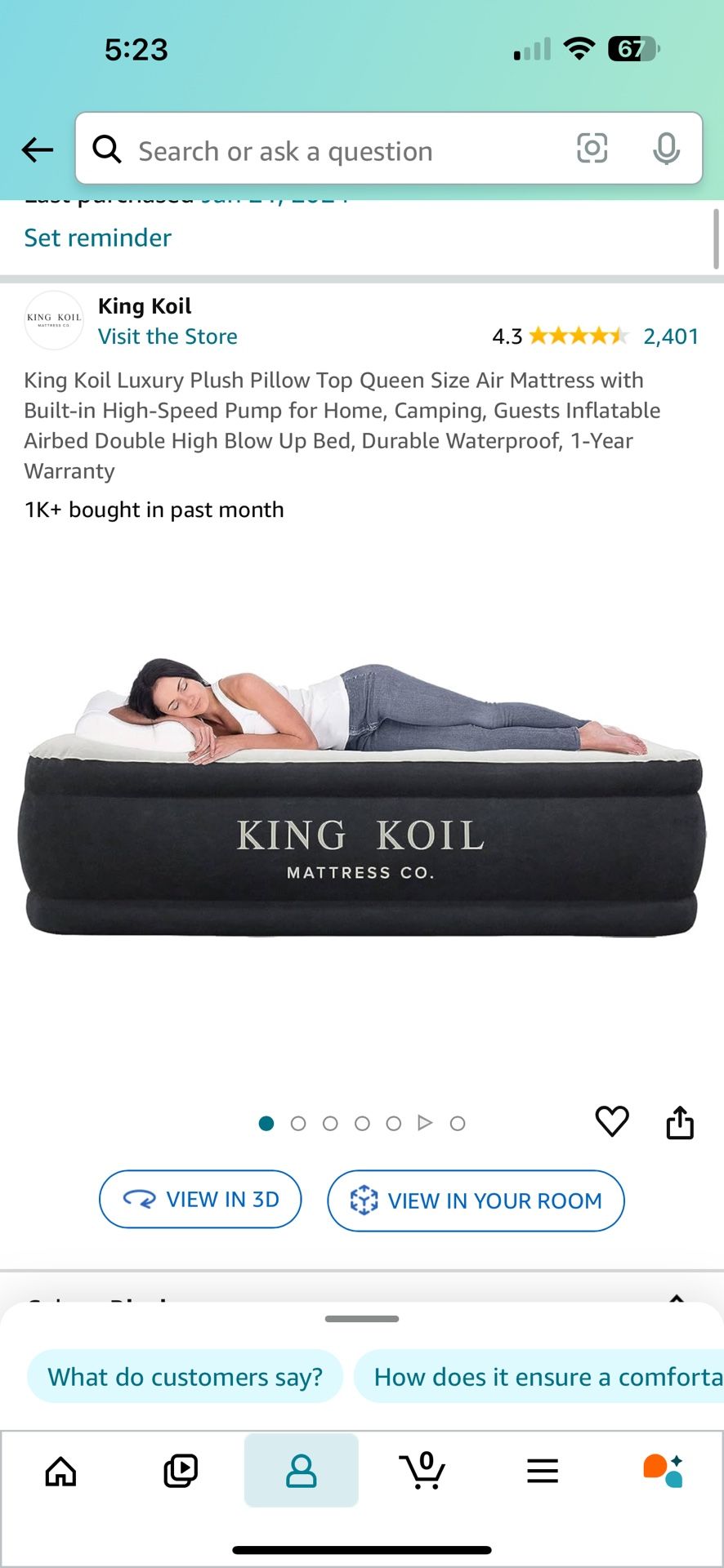 Queen Air Mattress