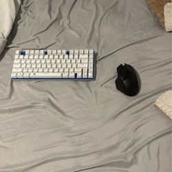 keyboard and wireless mouse 