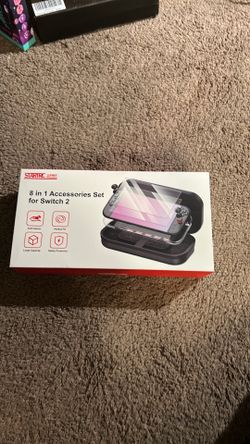 STARTRC Games 8-in-1 Accessories Set for Nintendo Switch 2 - Carrying Case & More