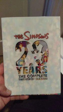 Simpson 20th season dvds