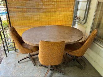 Kitchen dining table with 3 chairs