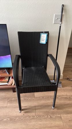 Two patio chairs