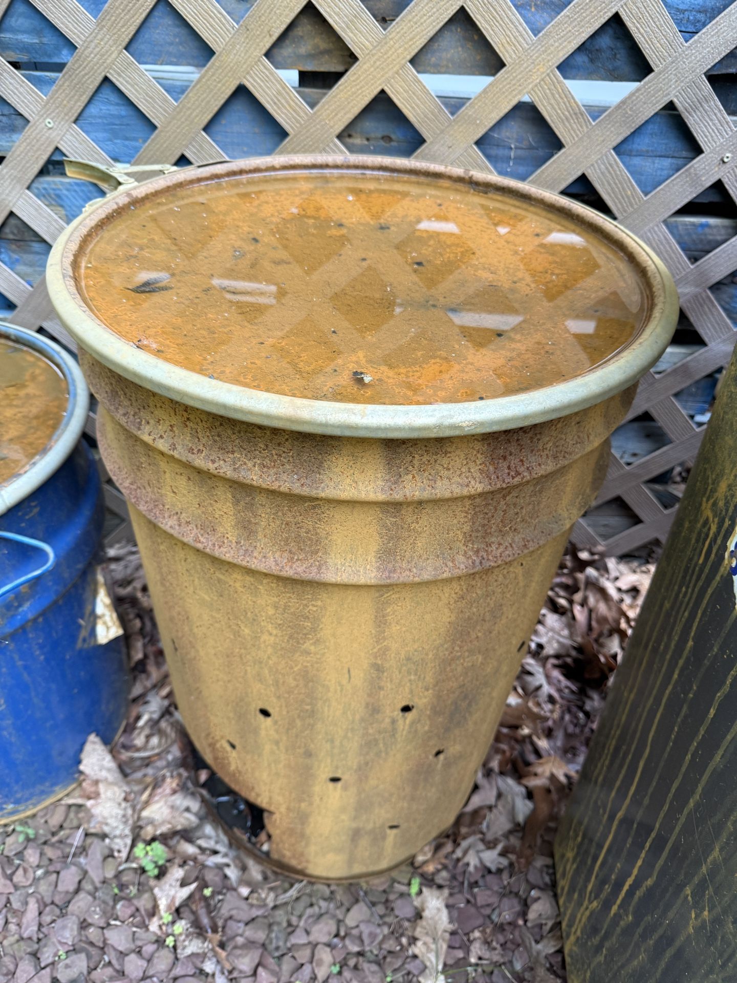 55 Gallons Metal Burning Barrel