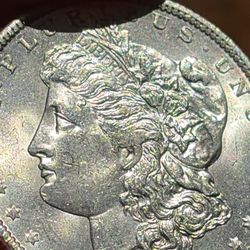 BEAUTIFUL 1904-O UNCIRCULATED 90% SILVER MORGAN SILVER DOLLAR DIE CRACKS! VAM ERRORS 