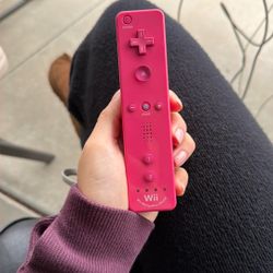 Pink Wii Remote