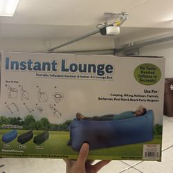 Air lounge bed