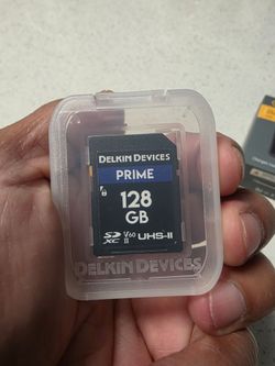 Delkin Devices Prime 128GB SDXC UHS-II Memory Card SD