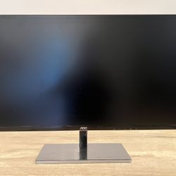 Monitors: AOC 27” LED LCB Monitors (2 available)