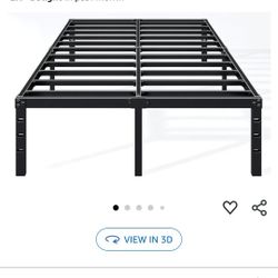 Full Bedfram No Headboaed Needed