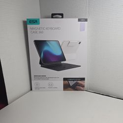 ESR iPad Air 13 Inch Case Keyboard (M3/M2, 2025/2024), Easy-Set Magnetic Stand, Portrait/Landscape Mode, Removable Case with Multi-Touch Trackpad, Reb