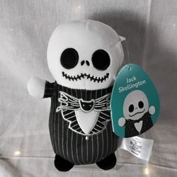 Nightmare Before Christmas Jack Skellington HugMees 6" Plush