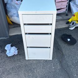 White Small Dresser 