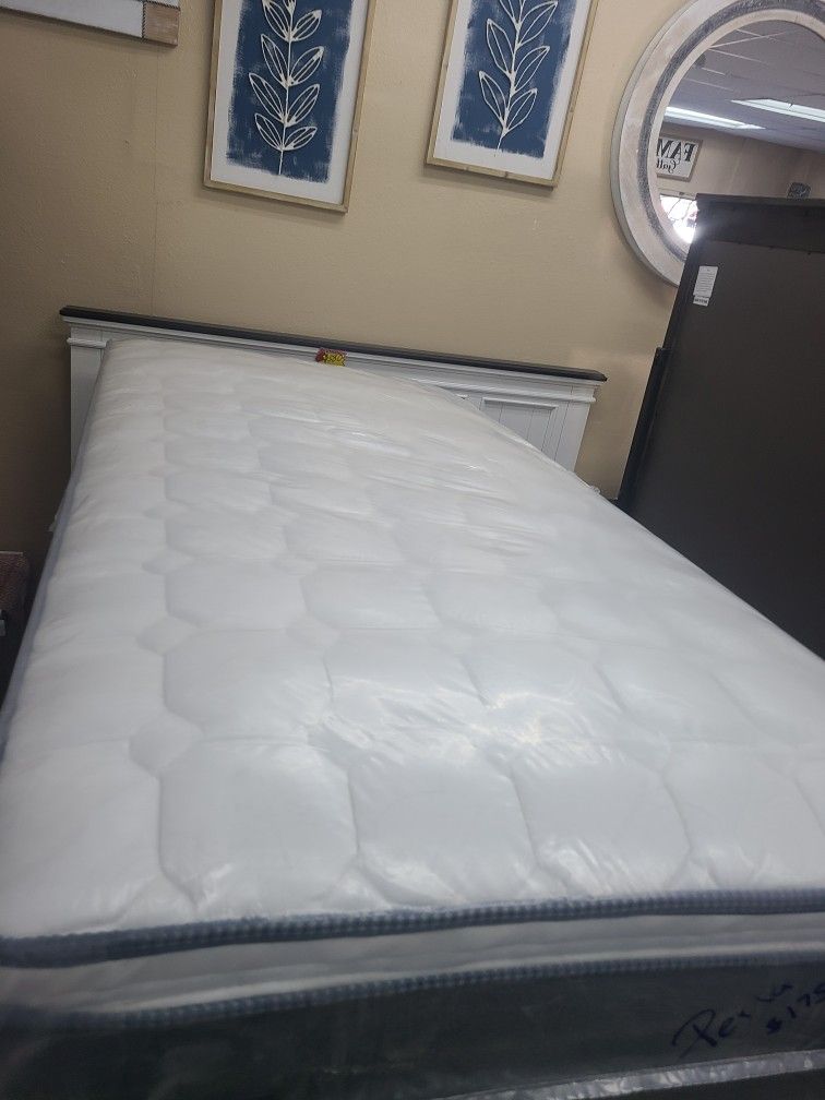 New Twin DPT Set Mattress And Boxspring For Only 235 for Sale in