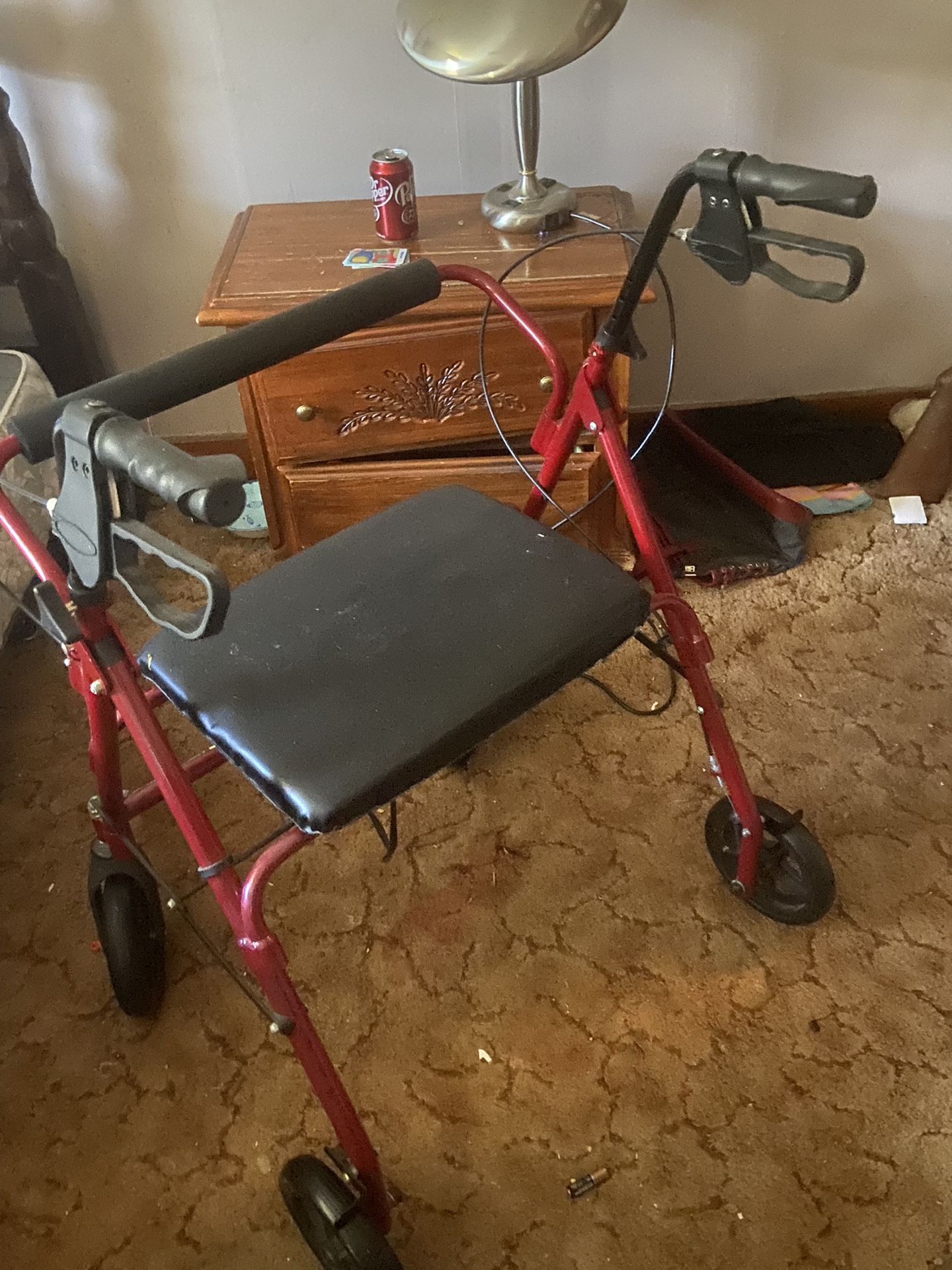 Walker With Seat 
