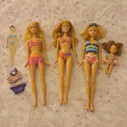 Y2k Barbie in a Mermaid Tale & Swim dolls Lot
