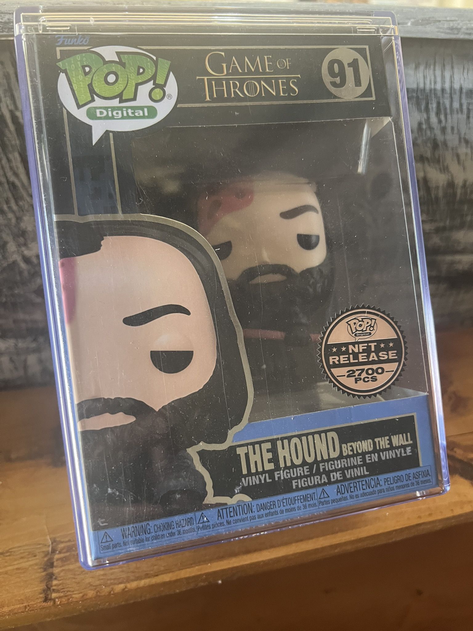 Funko Game Of Thrones NFT Hound Beyond The Wall