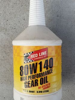 Redline Gear Oil