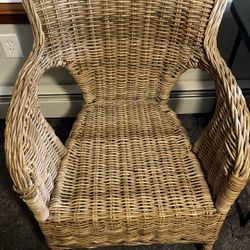 2 Wicker Chairs 