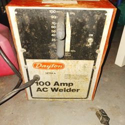 100 Amp Ac Welder Tool